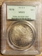 1879 $1 MS63